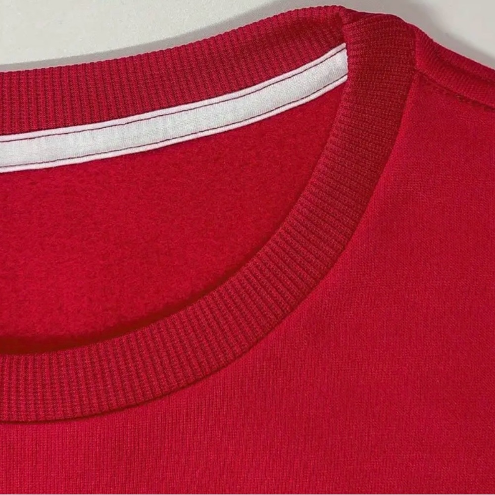Anchors Away Red Sweatshirt | Navy Anchor Motif | Mint Julep Boutique | XL | NWT - Picture 4 of 10